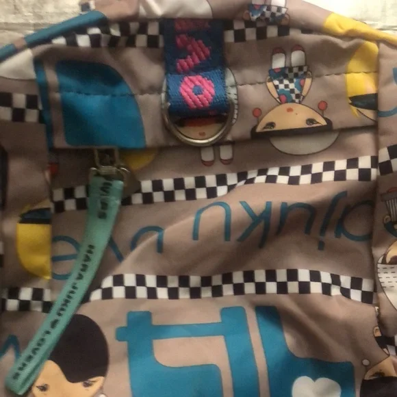 HARAJUKU LOVERS Gwen Stefani Nylon Cute Backpack - Picture 3 of 16